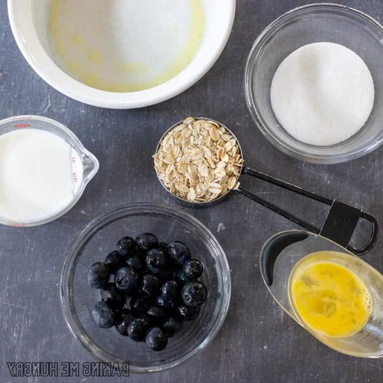 ingredients in measuring cups