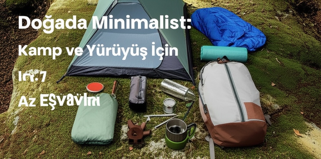 Doğada Minimalist: Kamp ve Yürüyüş İçin Az Eşyayla Hazırlık