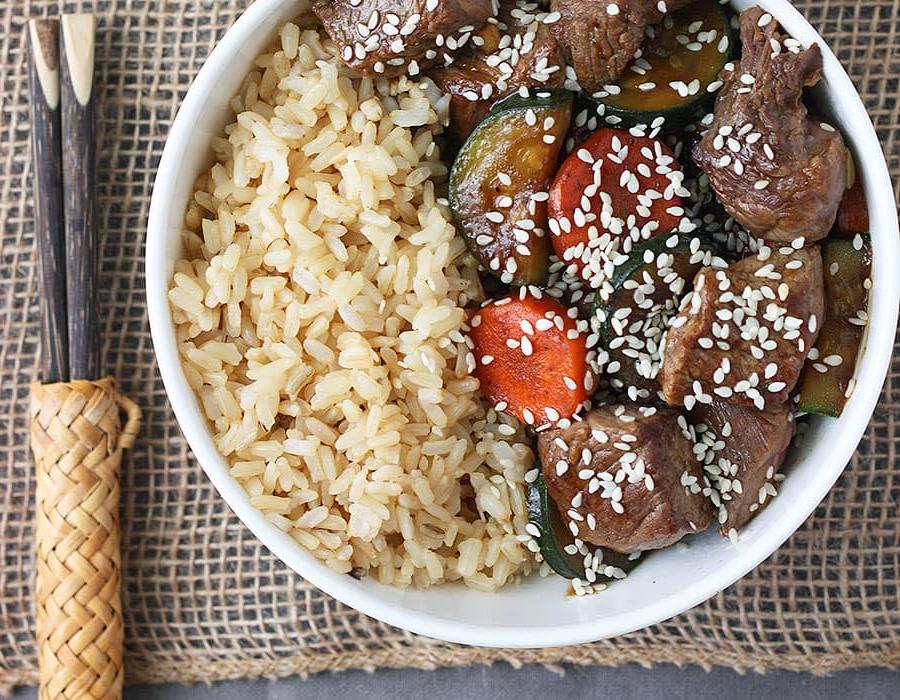 Hibachi Biftek ve Sebzeler [30 Dakikalık Yemek]