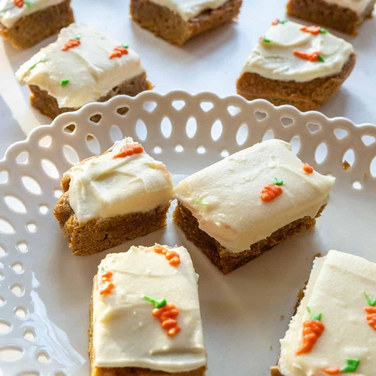 Havuçlu Kek Blondies