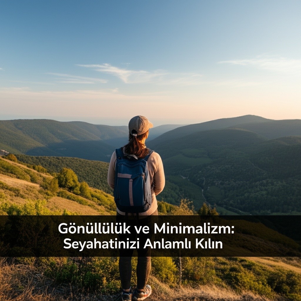 Gönüllülük ve Minimalizm: Seyahatinizi Anlamlı Kılın