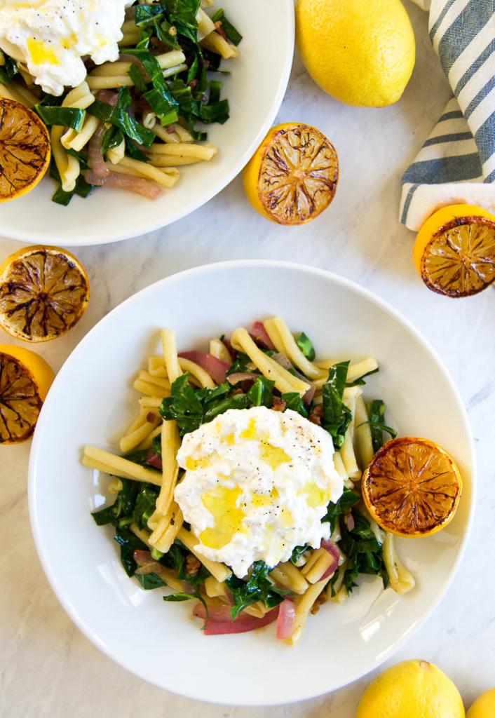 Collard Greens Pasta