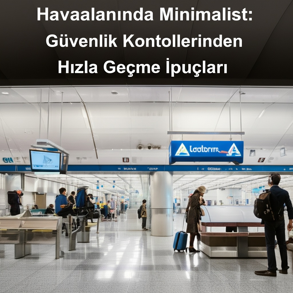 Havaalanında Minimalist: Güvenlik Kontrollerinden Hızla Geçme İpuçları
