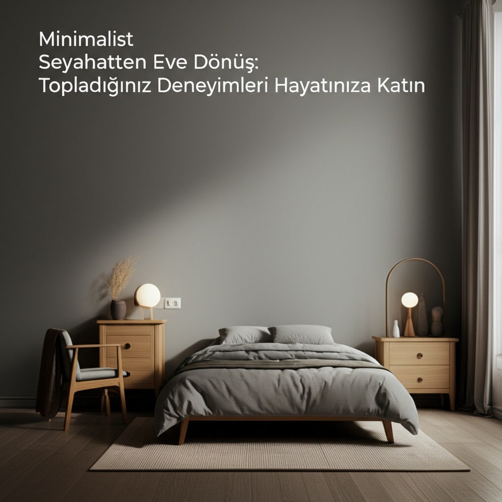Minimalist Seyahatten Eve Dönüş: Topladığınız Deneyimleri Hayatınıza Katın
