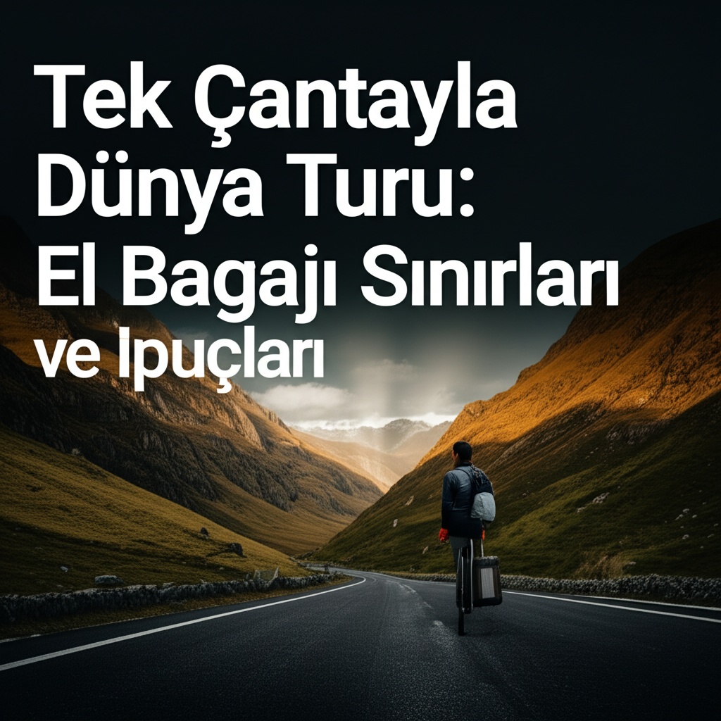 Tek Çantayla Dünya Turu: El Bagajı Sınırları ve İpuçları