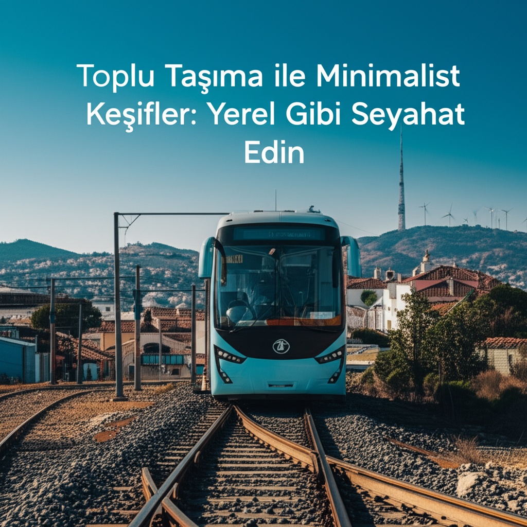 Toplu Taşıma ile Minimalist Keşifler: Yerel Gibi Seyahat Edin
