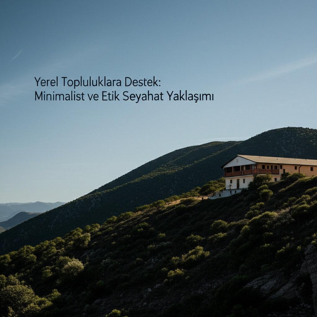 Yerel Topluluklara Destek: Minimalist ve Etik Seyahat Yaklaşımı
