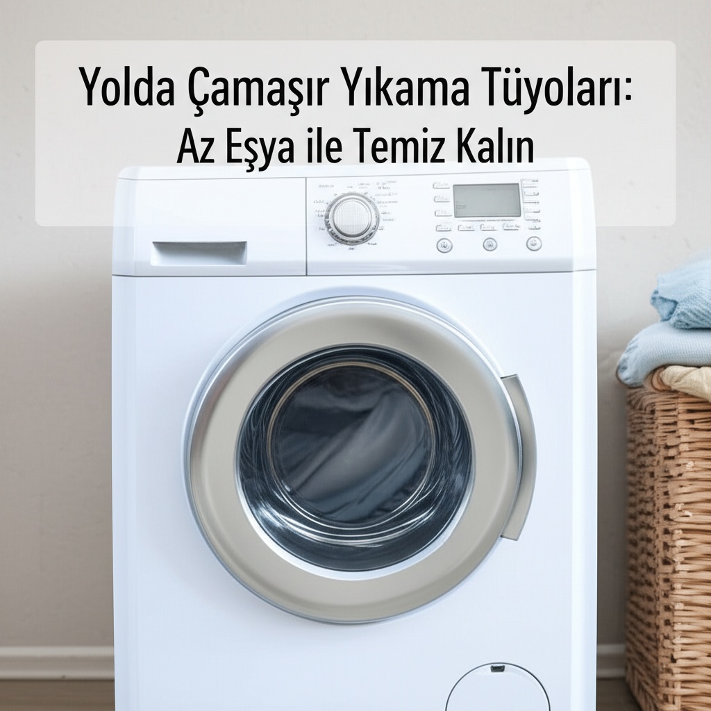 Yolda Çamaşır Yıkama Tüyoları: Az Eşya ile Temiz Kalın